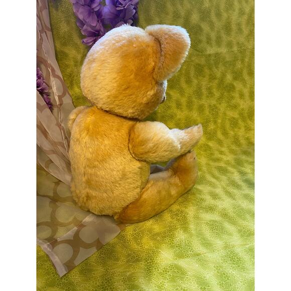 Vintage Merrythought Mohair Teddy Bear: 1980s Harrods Limited Edition - Picture 6 of 9